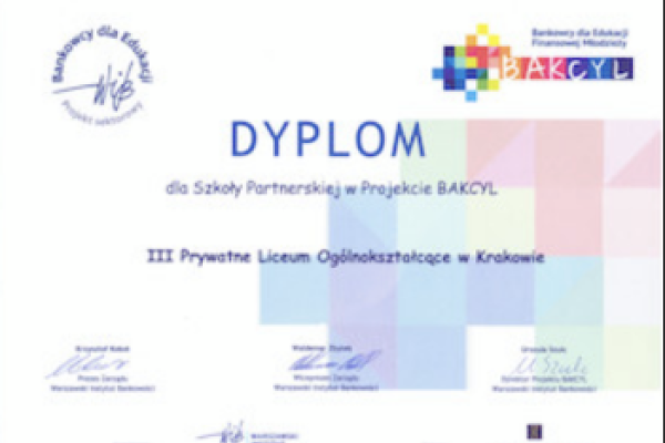 Dyplom Bakcyl