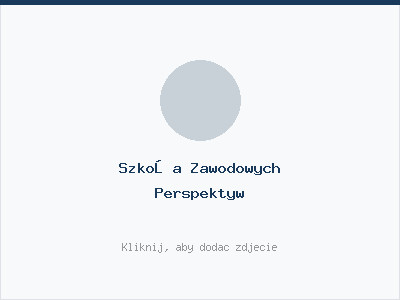 Certyfikat Szkoła Zawodowych Perspektyw